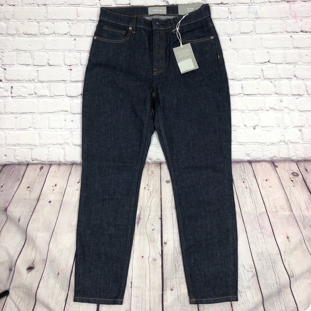 Everlane High-Rise Skinny Ankle Jeans